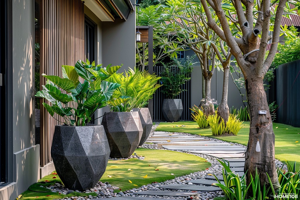 Thiết kế sân vườn hiện đại